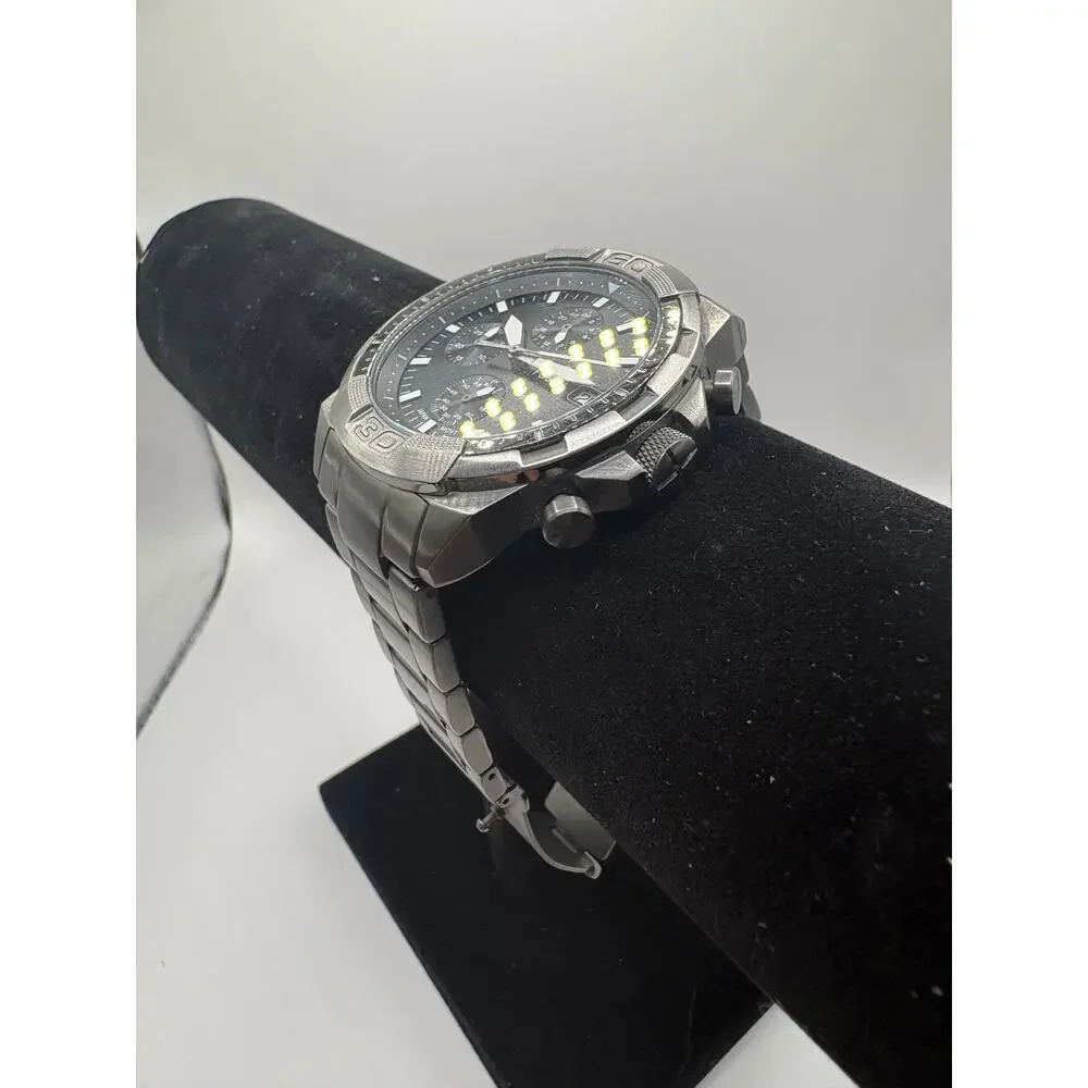 Fossil FS5852 Men's Chronograph Watch Gunmetal Steel